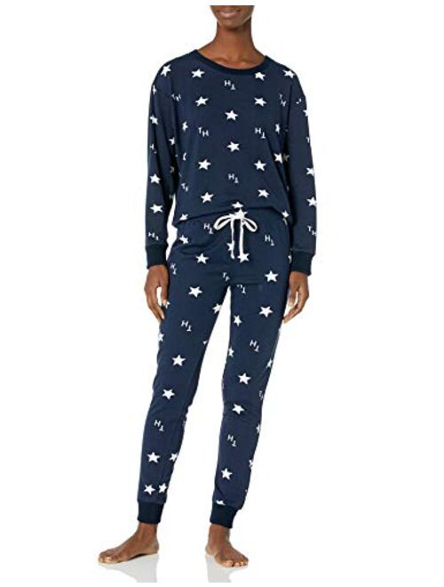 Tommy Hilfiger Women's Pullover and Jogger Sleep Pj Set