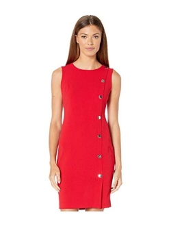 Women's Button Trim Sheath