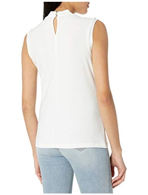 Tommy Hilfiger Women's Knot Neck Sleeveless Knit Top