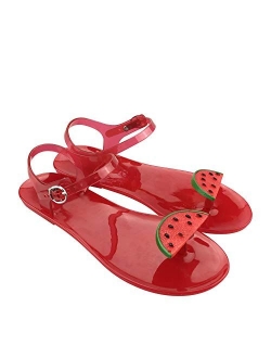 B-B World Comfortable and Cute Summer Jelly Fruit Sandals