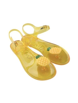 B-B World Comfortable and Cute Summer Jelly Fruit Sandals