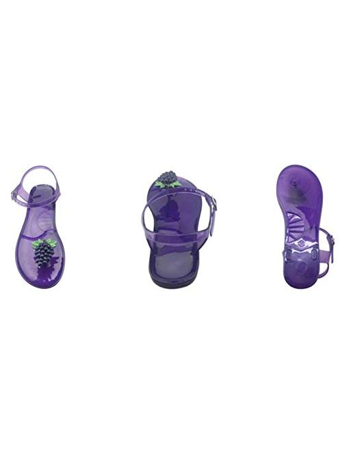 B-B World Comfortable and Cute Summer Jelly Fruit Sandals