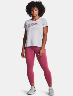 Women's UA Floral Wordmark Graphic Short Sleeve