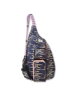 Mini Rope Pack Sling Bag Crossbody Shoulder Polyester Sling Backpack