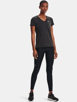 Women's UA Tech Bubble Heather Short Sleeve V-Neck