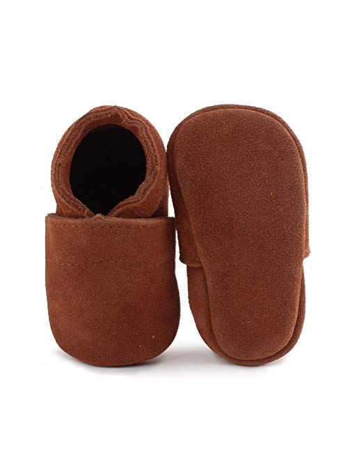 Delebao Unisex Baby Soft Sole Tassels Crib Shoes Moccasins Loafers