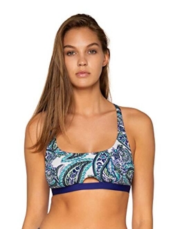 Sunsets Nylon And Spandex With Racerback Adjustable Bralette