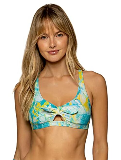 Sunsets Nylon And Spandex With Racerback Adjustable Bralette