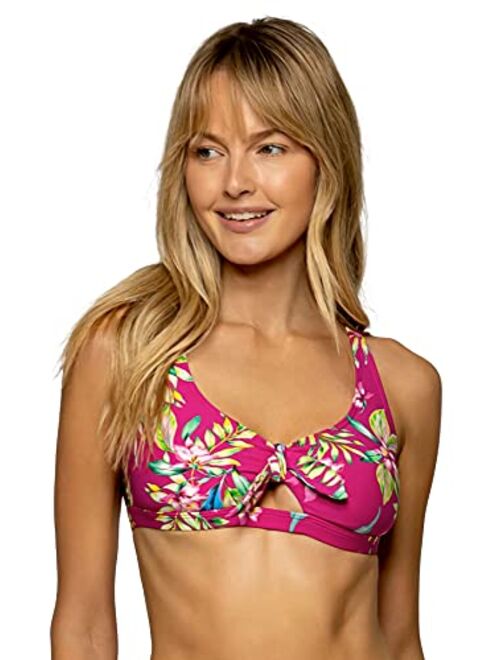 Sunsets Nylon And Spandex With Racerback Adjustable Bralette