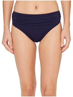 Pearl High-Waist Hipster Bikini Bottom