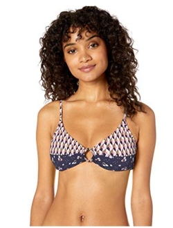 Wild Ones Ring Front Bralette Bikini Top