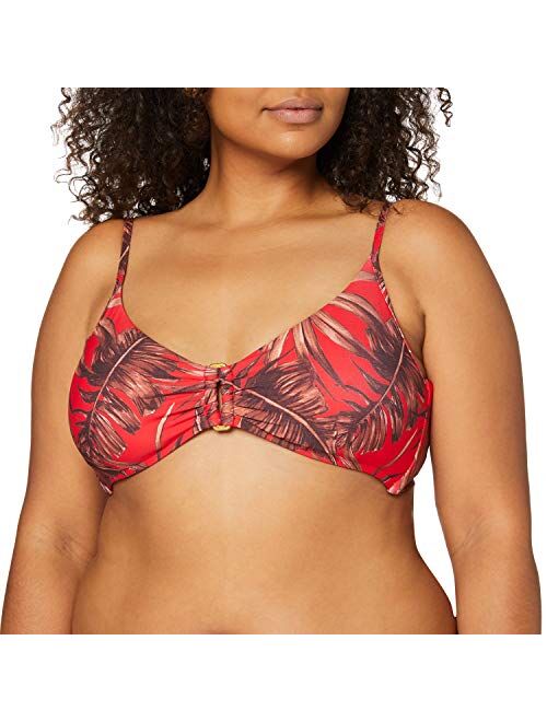 Seafolly Wild Ones Ring Front Bralette Bikini Top