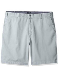 Men's Big and Tall Cotton Twill Flat Front Chino Short