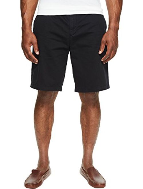 Nautica Men's Big and Tall Cotton Twill Flat Front Chino Short