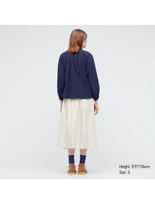 Uniqlo WOMEN SMOCKED SKIRT (JW ANDERSON)