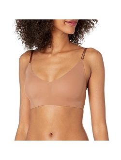 Women's Invisibles Comfort Seamless Wirefree Lightly Lined Triangle Bralette Bra