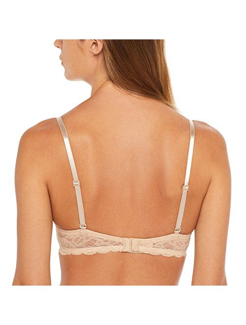 Calvin Klein Women's Seductive Comfort with Lace Demi Bra