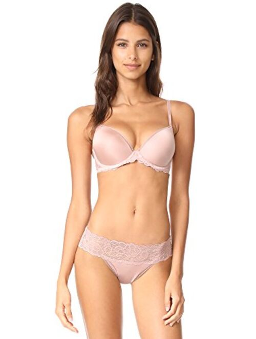 Calvin Klein Women's Seductive Comfort with Lace Demi Bra