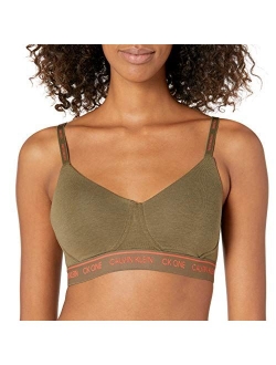 Women's Ck One Cotton Lightly Lined Bralette