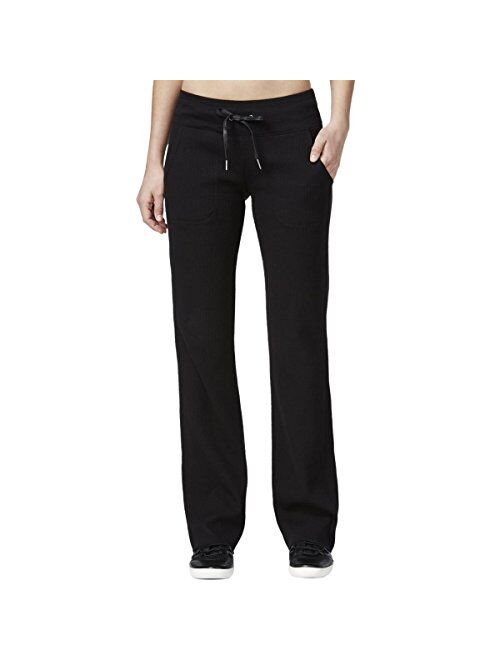 Calvin Klein womens Calvin Klein Women's Premium Performance Thermal Wide Leg Pant