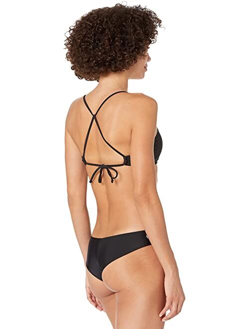 Volcom Simply Solid Scoop Bikini Top