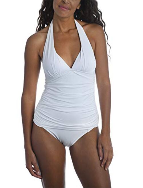 La Blanca Island Goddess Halter Goddess Tankini