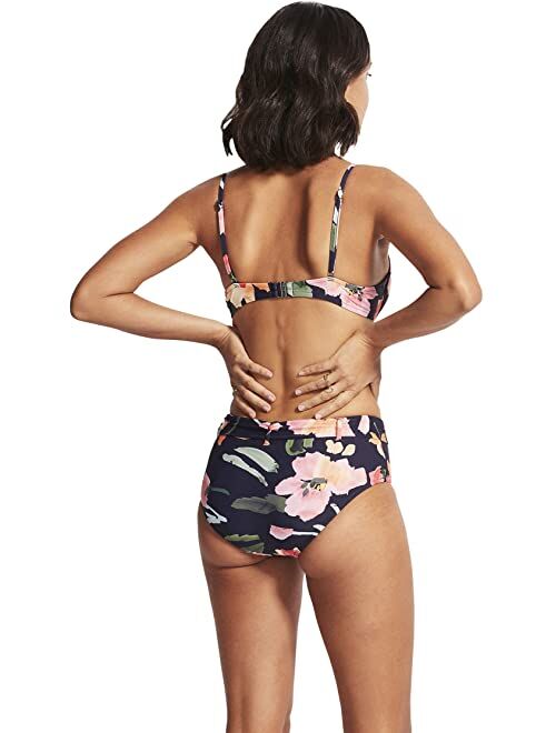 Seafolly Summer Memoirs Wide Side Retro