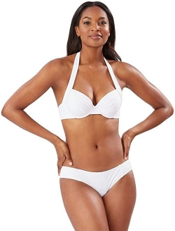 Pearl Underwire Halter Bikini Top