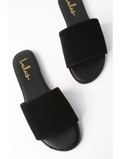 Lulus Addison Natural Slide Sandals