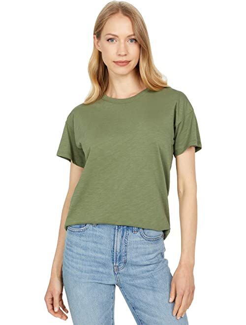 Madewell Whisper Cotton Rib-Crewneck Tee