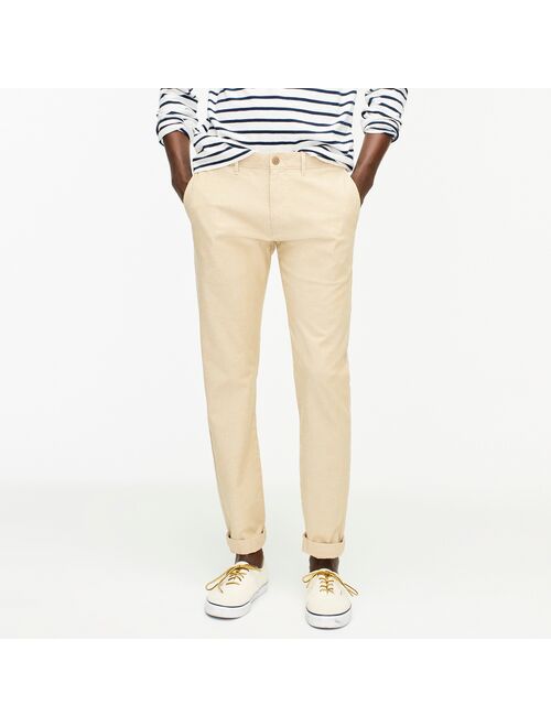 J.Crew 484 Slim-fit chino pant in stretch chambray