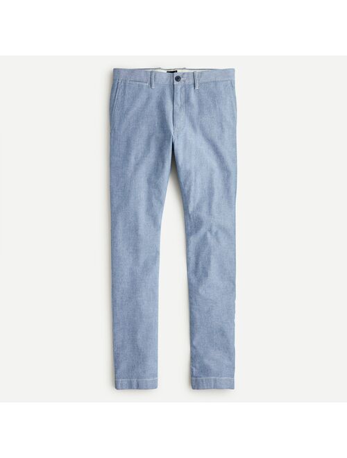 J.Crew 484 Slim-fit chino pant in stretch chambray