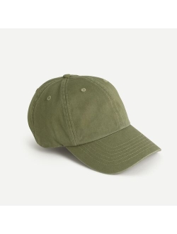 Twill baseball cap