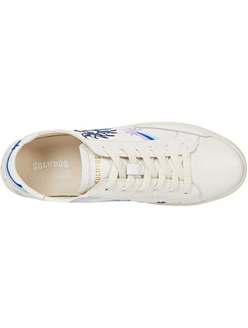 Soludos Cosmic Star Embroidered Moon Face Sneaker