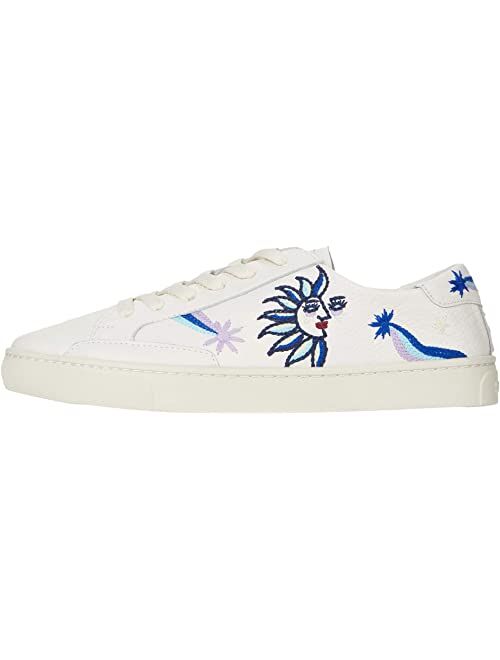 Soludos Cosmic Star Embroidered Moon Face Sneaker