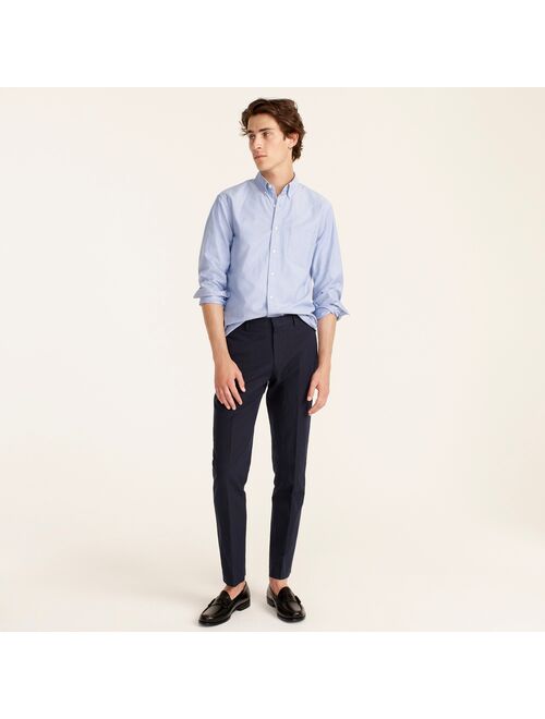 J.Crew Ludlow Slim-fit unstructured suit pant in Irish cotton-linen