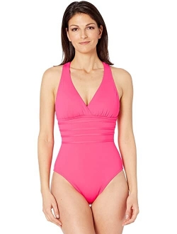 Island Goddess Multi Strap Cross-Back One-Piece