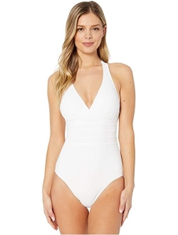 Island Goddess Multi Strap Cross-Back One-Piece