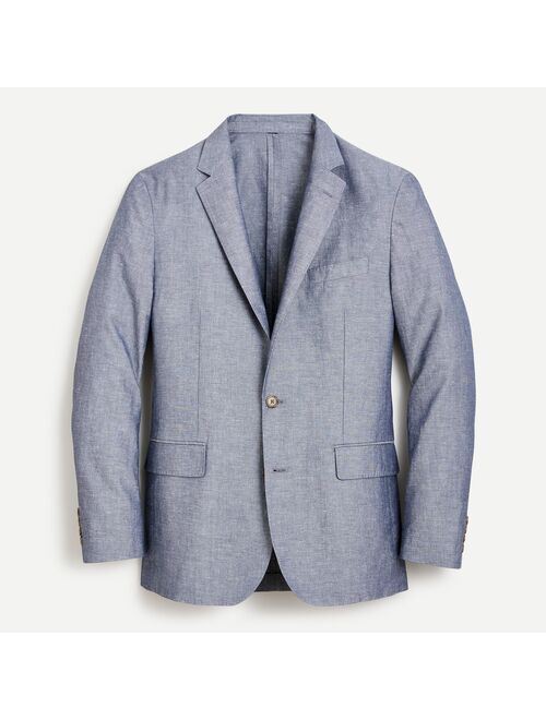 Buy J.Crew Ludlow Slim-fit unstructured suit jacket in Irish cotton ...