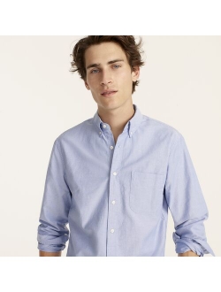 Slim Broken-in organic cotton oxford shirt