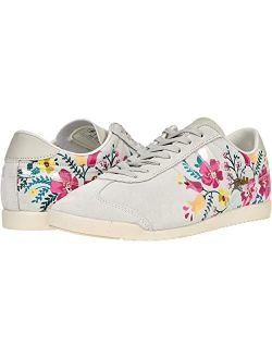 Bullet Suede Floral Lace-Up Sneakers