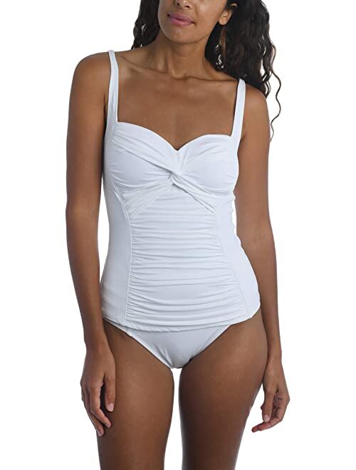 La Blanca Island Goddess Twist Bandeaukini