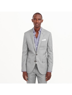 LUDLOW Ludlow Slim-fit suit jacket with double vent in Italian wool