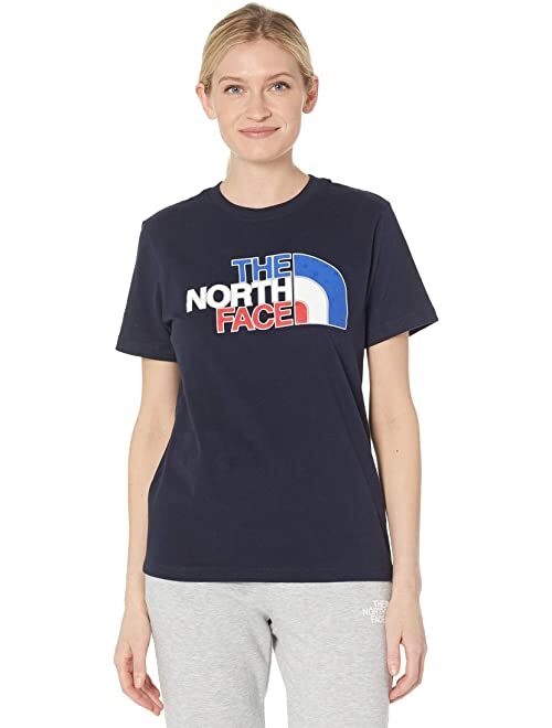 The North Face New USA Short Sleeve Tee