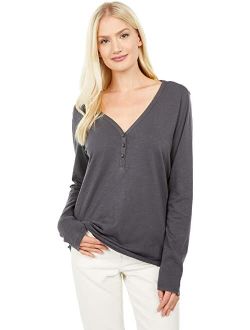 PACT Organic Cotton Slub Jersey Henley