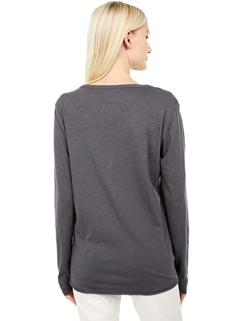 PACT Organic Cotton Slub Jersey Henley