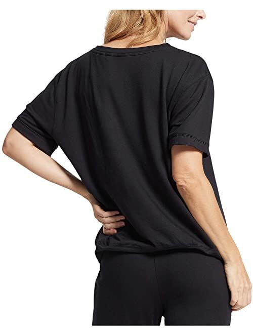 Yummie V-Neck 3/4 Sleeve Lounge Tee