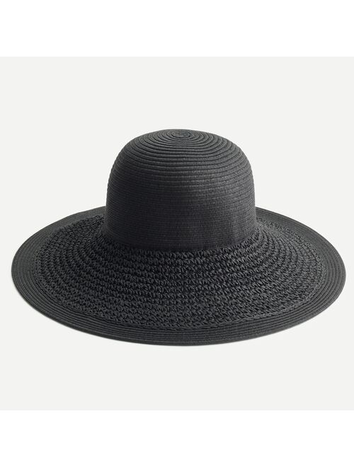 J.Crew Textured summer straw hat