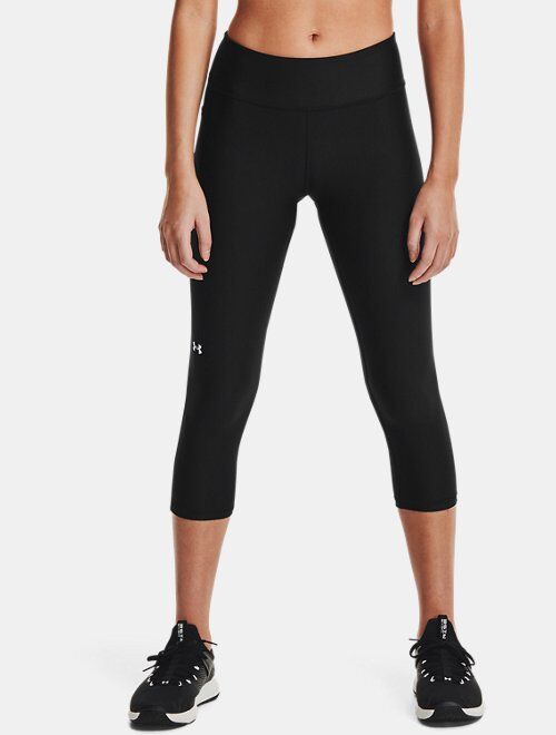 Under Armour Women's HeatGear® Armour No-Slip Waistband Mid-Rise Capris