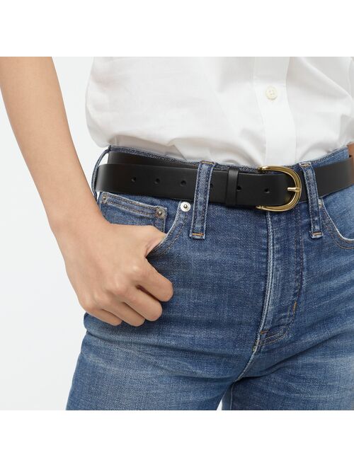 J.Crew Classic belt in Italian leather